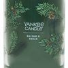 Amazon : $12.74 ($30.99)  Yankee Candle Balsam & Cedar Scented, Signature 20oz Large Tumbler 2-Wick Candle, Over 60 Hours of Burn Time - Christmas | Holiday Fragrance