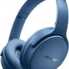 Amazon : $199.00 ($349.00) Bose QuietComfort Bluetooth Headphones, Wireless Headphones, Over Ear Noise Cancelling Headphones with Mic, Up to 24 Hours of Battery Life, Blue Dusk - Limited Edition Color