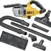 Amazon : $99.00 ($179.00)  DEWALT 20V Vacuum, Cordless Handheld Vacuum, HEPA, Battery Not Included (DCV501HB), Yellow