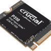 Amazon : $139.99 ($264.99)  Crucial New 2024 P310 2TB PCIe Gen4 2230 NVMe M.2 SSD - Up to 7,100 MB/s - Uplevel Your Console - Internal Solid State Drive (PC) - CT2000P310SSD2​​