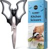 Amazon : $12.95 ($19.95)  OTOTO Elizabat Kitchen Scissors - Halloween Goth Cute Bat Kitchen Shears, Gothic Scissors Kitchen Utensils - Spooky Bats Halloween Gifts, Kitchen Gadgets