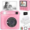 Amazon:$17.99 ($79.99) Instant Print Camera HD Video, 32GB for Kids