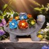 Amazon: $6.79 ($16.99) Solar Garden Turtle Statues 7 LED Lights Outdoor Decor Turtle w/ Succulent Resin Sculpture