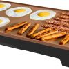 Amazon:  $29.99 ($49.99) Branded XL Electric Ceramic Titanium Griddle, Make 15 Eggs At Once, Healthy-Eco