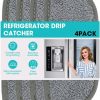 Amazon: $5.96 ($11.93) Water Drip Tray Catcher for Refrigerator Door, Washable Mats Covers Pads