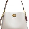 Amazon : $237.00 ($395.00) Coach Women's Polished Pebble Leather Willow Shoulder Bag