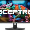 Amazon : $89.97 ($119.97)  Sceptre New 27-inch Gaming Monitor 100Hz 1ms DisplayPort HDMI x2 100% sRGB AMD FreeSync Build-in Speakers, Eye Care Frameless Machine Black 2024 (E275W-FW100T)