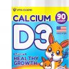 Amazon : $9.99 ($19.99)  Calcium D3 Chewable Tablets for Kids – 640 mg Calcium & 320 IU Vitamin D3 – Non-GMO, Organic – Milk Flavor – Bone & Teeth Support Supplement – 90 Tablets for Ages 2+