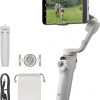 Amazon:$89.00 ($139.00)DJI Osmo Mobile 6, 3-Axis Phone Gimbal, Object Tracking, Built-in Extension Rod, Portable and Foldable, Gimbal Stabilizer for iPhone, Andriod, YouTube TikTok Video, Platinum Gray
