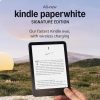 Amazon : $154.99 ($199.99)   All-new Amazon Kindle Paperwhite Signature Edition (32 GB) – Our fastest Kindle with auto-adjusting front light, wireless charging, and weeks of battery life – Metallic Black