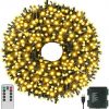 Amazon:  $7.99 ($16.99) 78ft 240 LED Christmas Lights Battery String Lights Timer Memory Function