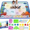 Amazon:  $9.99 ($39.99) Water Doodle Mat,Kids Painting Mat, Toddlers Drawing Writing Toys