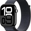 Amazon : $379.00 ($429.00)  Apple Watch Series 10 [GPS 46mm case] Smartwatch with Jet Black Aluminium Case with Ink Sport Loop. Fitness Tracker, ECG App, Always-On Retina Display, Carbon Neutral