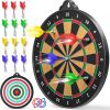 Amazon: $12.75 ($29.69) Magnetic Dart Board for Kids – 12pcs Magnetic Darts, Indoor/Outdoor Kids Games