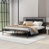 Amazon : $76.92 ($141.84)  NNV Metal California King Size Platform Bed Frame with Headboard and Footboard Under Storage Steel Slat Size Mattress Foundation Black