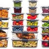 Amazon: $84.99 ($129.99) Branded Brilliance BPA Free 44-Piece Food Storage Containers Set, Airtight, Leak-Proof