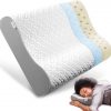 Amazon :$14.99 ($29.99)Cervical Neck Pillow Shoulder Pain - Pillow for Neck Pain Relief with Gift Pillowcase - Contour Memory Foam Pillow - Pillows for Neck - Ergonomic Cervical Pillow for Stomach, Back Or Side Sleepers