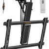 Amazon:$109.99 ($289.98)Perlegear Motorized Ceiling TV Mount for 32-70 inch TVs up to 88 lbs, Electric Ceiling TV Mount with Remote & Adjustable Tilt, Ceiling TV Mount Flip Down for Patio, Living Room ect, Max VESA 600x400mm