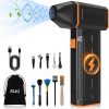 Amazon:$17.99 ($59.99)EUKI Compressed Air Duster 130000RPM - 3 Speeds Adjustable Electric Air Duster - Cordless Air Blower Rechargeable - Jet Dry Blower for Cleaning Keyboard, PC, Car, Home and Outdoor (Black)(F31)