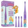 Amazon:$8.99 ($19.99)Vekkia Sonic Rechargeable Kids Electric Toothbrush, 3 Modes with Memory, Fun & Easy Cleaning, 24000 Strokes, IPX7 Waterproof, 2-Min Timer for Age 5+, 4 Soft Bristles(Purple)