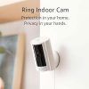Amazon :$29.99 ($59.99)Ring Indoor Cam (newest model) | Home or business security in 1080p HD video | White