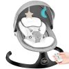 Amazon:$57.99 ($129.99)Electric Baby Swing for Infants Portable Baby Bouncer Rocker with 5 Speeds, 10 Lullabies Music Remote Control Indoor & Outdoor Use