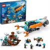 Amazon:$65.99 ($109.99)LEGO City Deep-Sea Explorer Submarine 60379 Building Toy Set, Ocean Submarine Playset with Shipwreck Setting, 6 Minifigures and 3 Shark Figures for Imaginative Play, A Gift Idea for Ages 7+