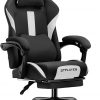 Amazon:$84.99 ($169.99)GTRACING Gaming Chair Ergonomic Office Chair with Foot Rest & Pocket Spring Cushion, High Back Computer Desk Chair with Headrest & Lumbar Support, Breathable Fabric Game Chair for Adults, Black