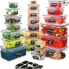 Amazon:$27.98 ($56.98)Chefs Path 48 Piece BPA-Free Plastic Food Storage Container Set with 24 Containers and 24 Lids for Kitchen Pantry Organization and Meal Prep