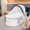 Amazon:$79.99 ($99.99)Baby Travel Bassinet Portable Bassinet for Baby Portable Baby Bed Travel Mini Baby Cribs Co Sleeper for Baby in Bed with 2 in 1 Canopy for Newborn -Light Grey