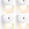 Amazon : $4.99 ($9.99) Aultra Night Light LED Night Lights Plug Into Wall - Super Smart Dusk to Dawn Sensor Activated, Automated On & Off, Used for Kitchen, Bathroom, Home Improvement, Bedroom – 4 Pack