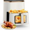 Amazon : $49.99 ($139.99)  VEWIOR Air Fryer, 5.3Qt Airfyer with Viewing Window, 7 Custom Presets Large Air Fryer Oven with Smart Digital Touchscreen,Non-stick and Dishwasher-Safe Basket