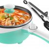 Amazon:  $24.99 ($49.99) Hot Pot Electric, 1.7L Mini Electric Skillet Portable Nonstick Sauté Pan with Power Adjustment from