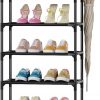 Amazon: $11.99 ($23.99) Shoe Rack Organizer, 10 Tier Tall Narrow Shoe Rack for Closet Entryway
