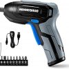Amazon : $13.90 ($17.36)  Hammerhead Rechargeable 4V Cordless Screwdriver with 9pcs Bit – HCSD040