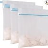 Amazon : $6.29 ($8.99) Polecasa Lead-free Premium Soft Fine Mesh Laundry Bags with Sturdy Zipper for Delicates - 3 Pack X-Large Durable Laundry Wash Bags - Protect Clothes in Washing Machine - 20 x 24 Inches