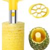 Amazon: $4.99 ($11.99) Easy Kitchen Tool Stainless Steel Fruit Pineapple Peeler Corer Slicer Cutter