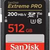 Amazon: $49.99 ($139.99) SanDisk 512GB Extreme PRO SDXC UHS-I Memory Card – C10, U3, V30, 4K UHD