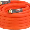 Amazon : $29.69 ($32.99)  YAMATIC Heavy Duty Garden Hose 5/8 in x 30 ft with Swivel Fitting, Super Flexible Water Hose, All-weather, Lightweight, Burst 600 PSI