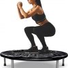 Amazon: $39.99 ($65.98) 36 Mini Trampoline Rebounder Trampoline for Adults Max Load 170lbs Small Trampoline Exercise