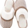 Amazon : $12.98 ($29.99)  Cozy Slippers for Women Indoor and Outdoor Fuzzy House Shoes with Memory Foam Anti-Skid Sole Gifts for Women Mom Ladies