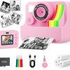 Amazon: $24.99 ($49.99) Portable Instant Print Camera, HD Digital Video Cameras for Toddler, Toddler Travel Camera