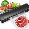 Amazon:  $17.99 ($35.99) Vacuum Sealer Machine, Automatic Food Air Sealing System For sealer| Dry & Moist Modes