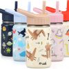 Amazon: $7.99 ($19.99) Kids Water Bottle for School with Straw Lid,12oz Stainless Steel Insulated Water Bottle