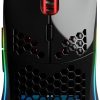 Amazon : $24.99 ($48.00)  Glorious Model O- (Minus) Compact Wired Gaming Mouse - 58g Superlight Honeycomb Design, RGB, Pixart 3360 Sensor, Ambidextrous, Omron Switches - Glossy Black