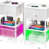 Amazon: $39.77 ($116.99) LED Nightstands Set of 2 with Charging Station, Bedside Tables with USB Ports