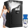 Amazon: $75.99 ($189.99) Portable Steam Sauna, Large Sauna Box, Sauna Tent Sauna Box with Steamers, Folding Chair