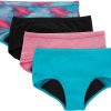 Amazon: $10.49 ($16.99) 4pk Branded Girls’ Comfort, Period. Boys’hort & Hipster Period Underwear, Moderate Protection