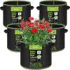 Amazon : $8.39 ($13.99) BN-LINK 5-Pack 5 Gallon Grow Bags Heavy Duty 300G Thickened Nonwoven Plant Fabric Pots with Handles