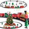 Amazon: $8.49 ($16.99) Train Toy for Toddler, Christmas Train Set Around Tree with Light & Sound for Kids